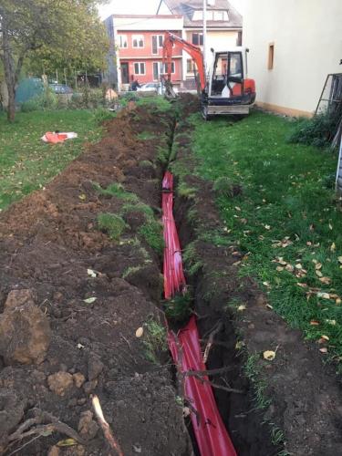 Installation und Anschluss einer neuen elektrischen Leitung 